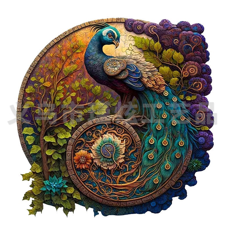 Selling Creative Animal Shaped Wooden Puzzle Irregular Three-Dimensional Wooden Puzzle Children'S Toys - Image 1